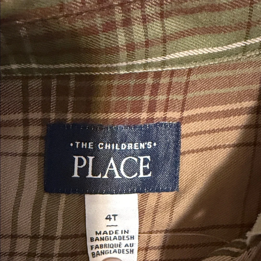 The Childrens Place charming plaid